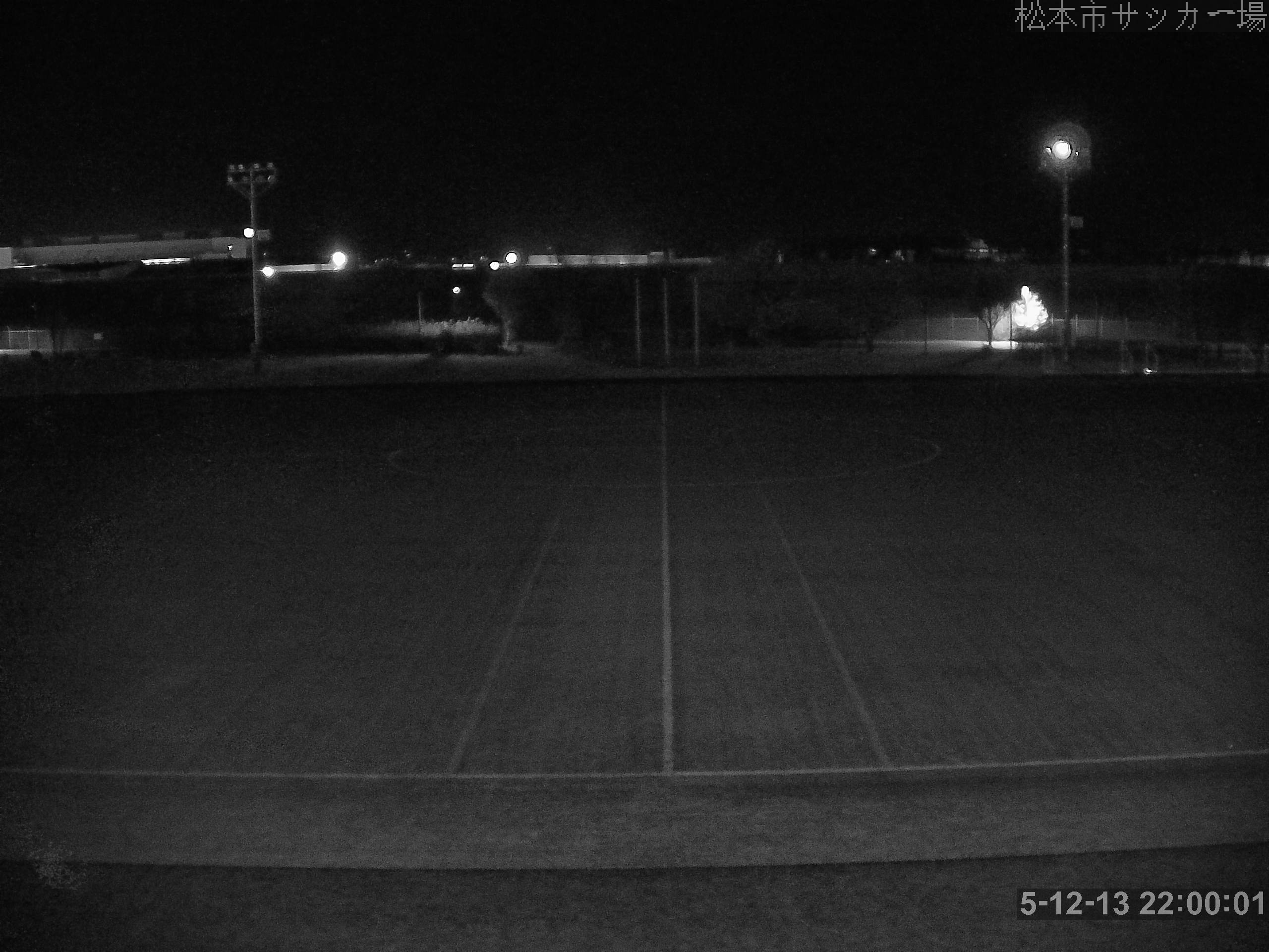 松本市サッカー場の映像